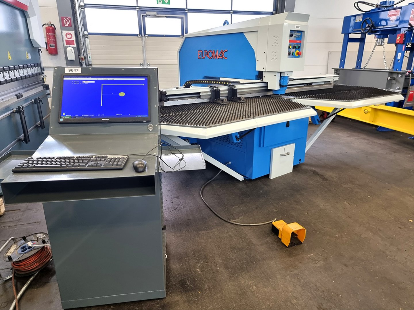 CNC punching and nibbling machine EUROMAC ZX 1000/30 | Hesse + Co